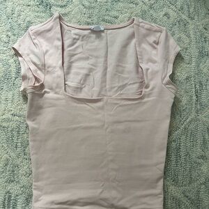 Garage square neck top